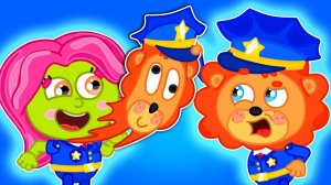 Маша и Леопольд. Маска полицейского - Серии для всей семьи - Lion Family на русском