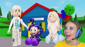 🍿 УДОЧЕРИЛА МАЛЫША ЛИЛИ В БРУКХЕЙВЕН в ROBLOX! С АЛЁНОЙ
