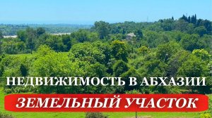 ВИД на МОРЕ. АБХАЗИЯ. 2026. ЗЕМЕЛЬНЫЙ участок. НЕДВИЖИМОСТЬ в Абхазии