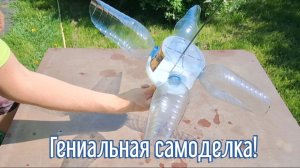Почему я Раньше до этого не додумался, Как сделать Ветряк отпугиватель птиц за 4 минуты!