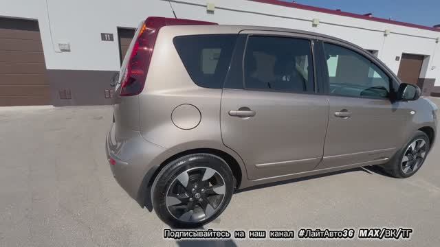 Обзор Nissan Note 2013г / 1.6 / АКПП / 110 л.с.