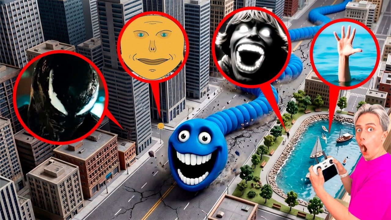 МОЙ ДРОН СНЯЛ HAND SEA MONSTER, 67 MEME, HUNGRY SNAKE И ВЕНОМА В РЕАЛЬНОЙ ЖИЗНИ!!! смотреть онлайн