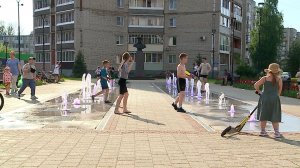 (Рыбинск-40) О РАБОТЕ ГОРОДСКИХ ФОНТАНОВ