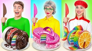 Я против бабушкиного торта | Настоящая еда: кулинарный челлендж | Вкусные кулинарные лайфхаки