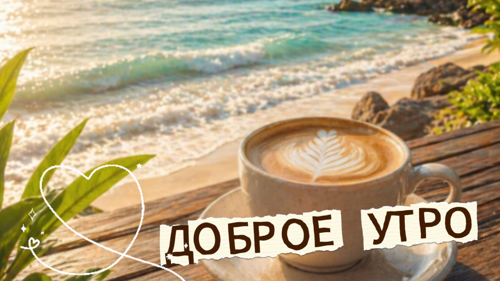 Доброе субботнее утро: красивая открытка и пожелания для выходного дня | Домохозяйка