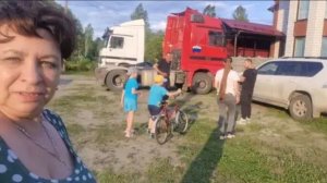 Приехали дети. Семейные разговоры. Домашние дела. Увезли внуков.
