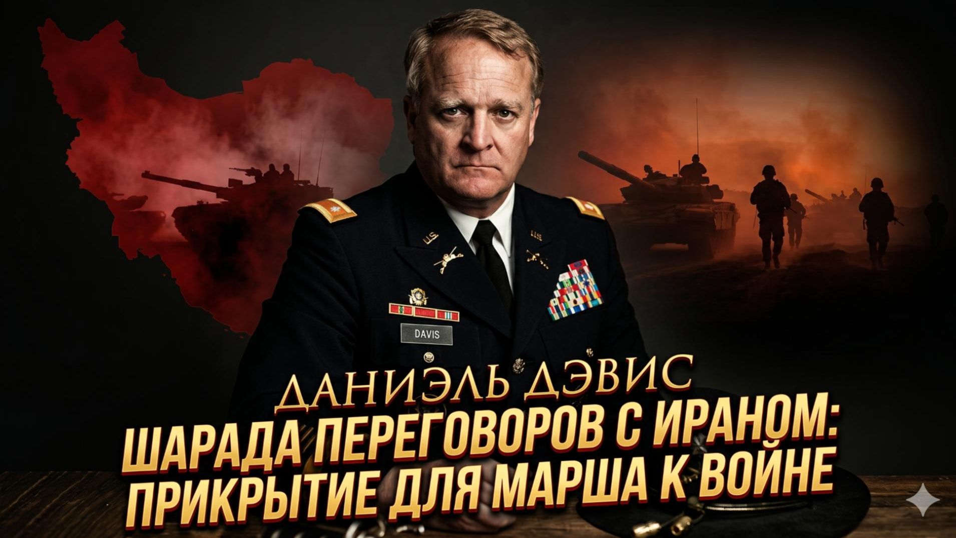 🎭Дэниел Дэвис | ИГРА В МИР: переговоры с Ираном лишь ширма для войны