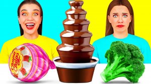 Шоколадный Фонтан Челлендж # Смешные Моменты c BooBoom Challenge