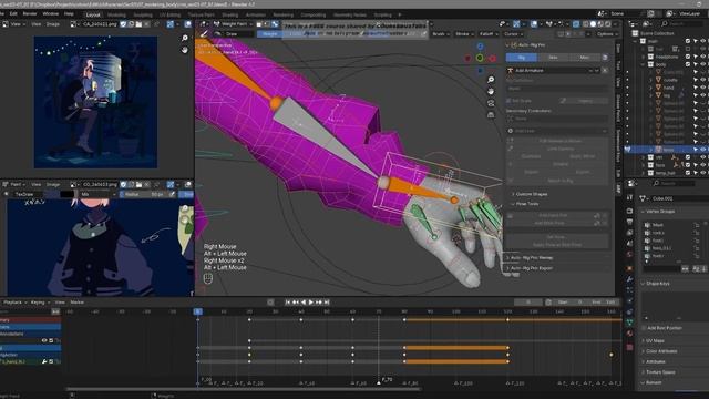 Coloso - A to Z of NPR Animation in Blender 21-3. Modeling & Rigging Practice - Body 9 смотреть онлайн