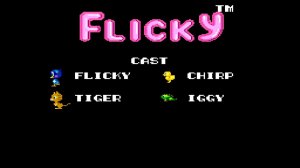 Flicky | Sega Mega Drive (Genesis).