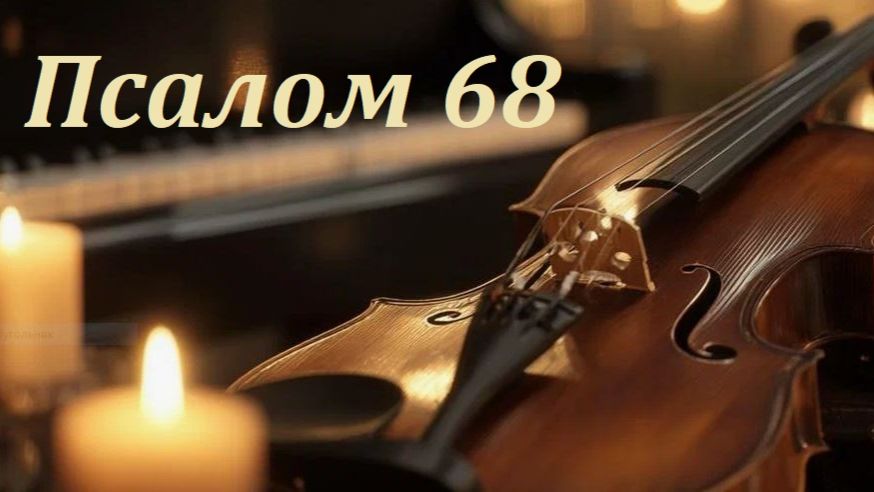 Библия. Псалом 68 с музыкальным оформлением.