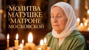Молитва Матушке Матроне Московской о помощи