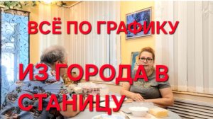 1251 Теперь всё по графику. Что делать в городе. Переезд из города в станицу.
