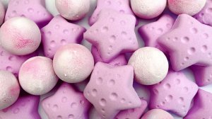 ASMR хруст соды 💜 треск глины и лёгкого пластилина с содой 🤤