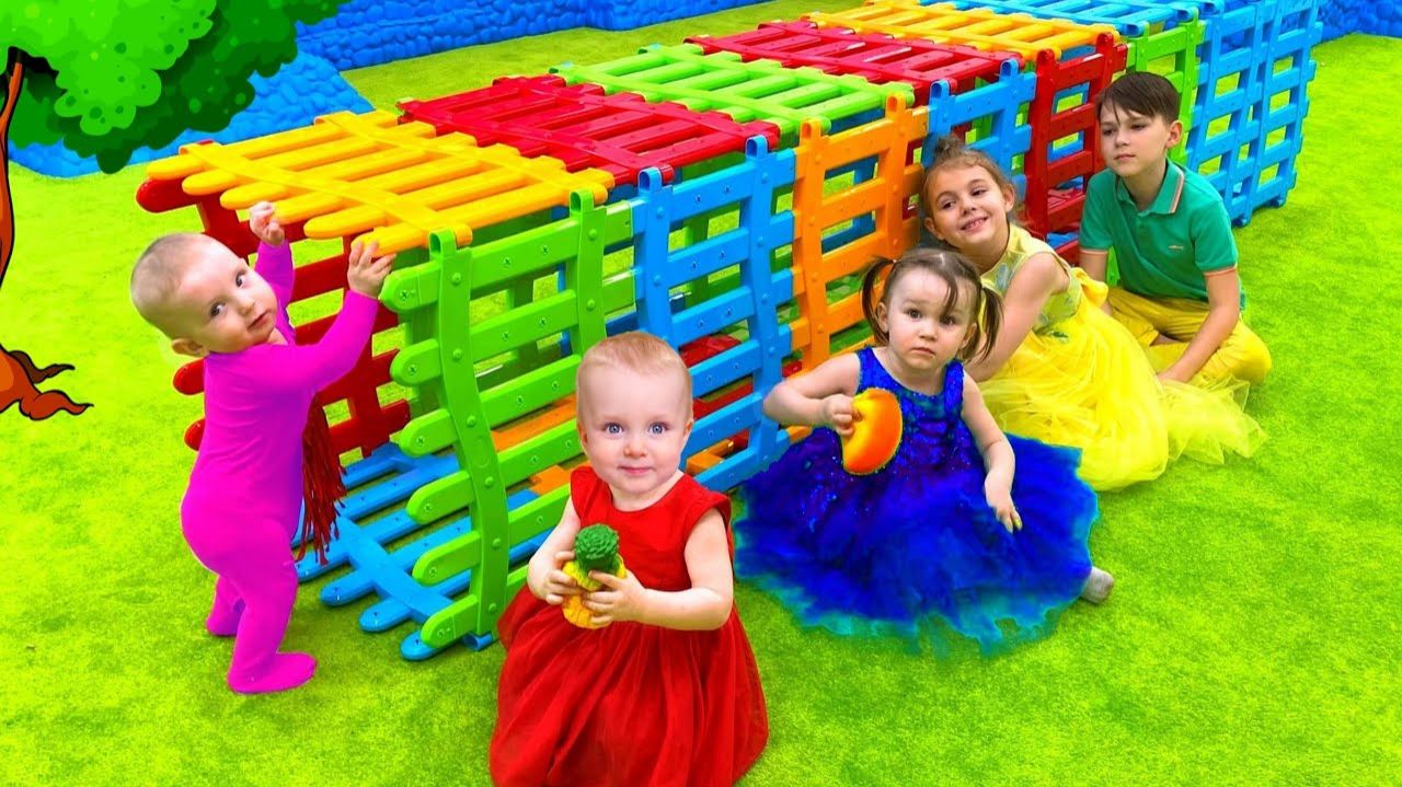 Five Kids Новые смешные истории про игрушки Детские песни