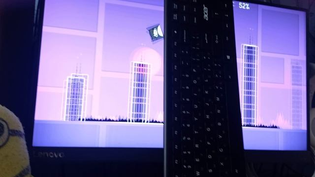 клавиатура в процессе прохождение stereo madness смотреть онлайн