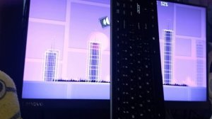 клавиатура в процессе прохождение stereo madness