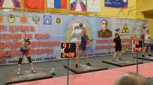 Кубок Пикалова 2026 Рывок гири 24 кг Кухарева Башарова