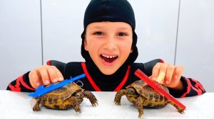 Влад очень хочет стать ниндзя