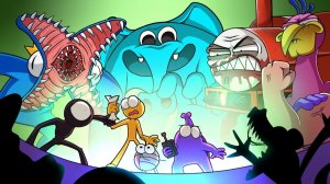 САД БАНБАНА VS ЧУЧУ ЧАРЛЗ VS ДВЕРИ VS РАДУЖНЫЕ ДРУЗЬЯ - ВСЕ ПЕРЕКАЗАНО - FERA ANIMATIONS
