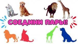 Запуск речи малыша/Дидактическая игра для развития речи ребенка/Подбери пары/Развивающие мультики