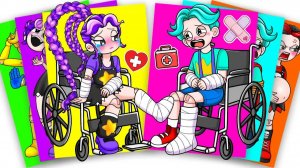 У ЛИЛИ ЛАВБРЭЙДС И РОРИ РЕДКЕЙП ПРОБЛЕМЫ — Poppy Playtime 5 Книжка с наклейками своими руками