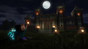#3 Minecraft. Нашёл замок испытаний, Там же ВСЁ и оставил.