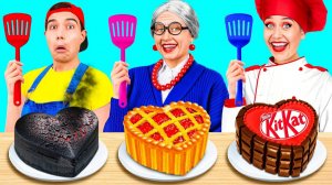 Кулинарный Челлендж# Я против Бабушки # Кто Победит в Кулинарной Битве от 4Teen Challenge