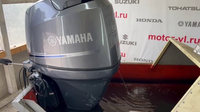 Запуск двигателя Yamaha F90 EFI
