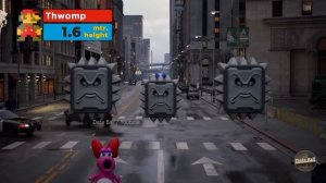 Сравнение размеров Марио и персонажей игр Super Mario