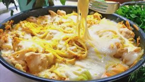 Спагетти из кабачков с куриным филе под моцареллой! Это очень вкусно!😋😋😋 Тёрка для кабачков!