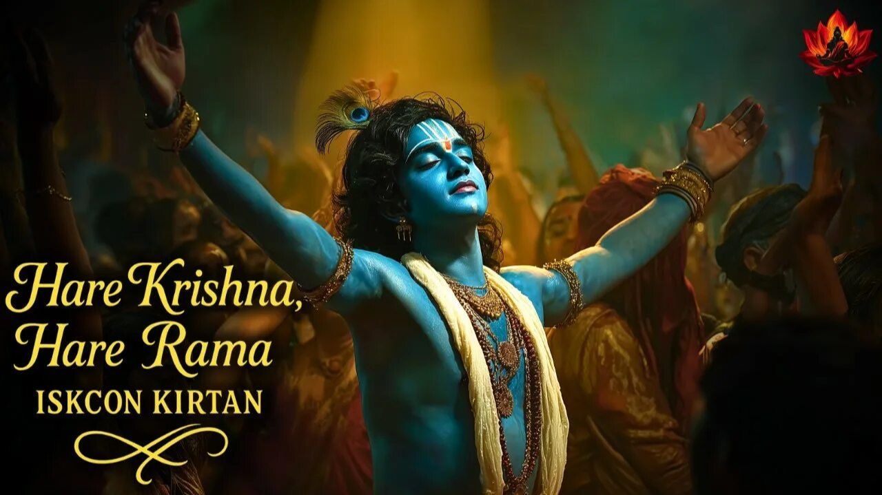 Hare Krishna ❯ Heal Heart Chakra ❯ Radhe Radhe Govinda Maha Mantra (Raise Positive Energy)