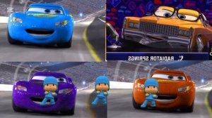 МУЛЬТИКИ ДЛЯ ДЕТЕЙ Огромный Пожиратель Машинок против Молнии Маквина 🏎️