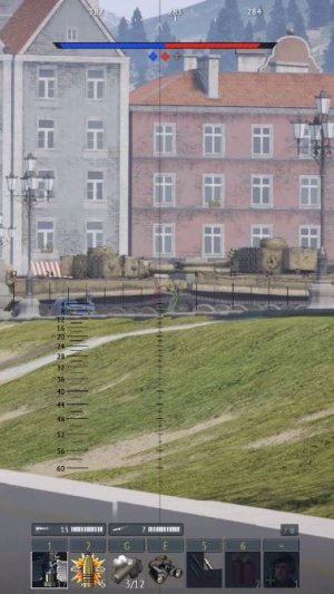 Убийца тигров. Strv 74. Реалистичные бои War thunder