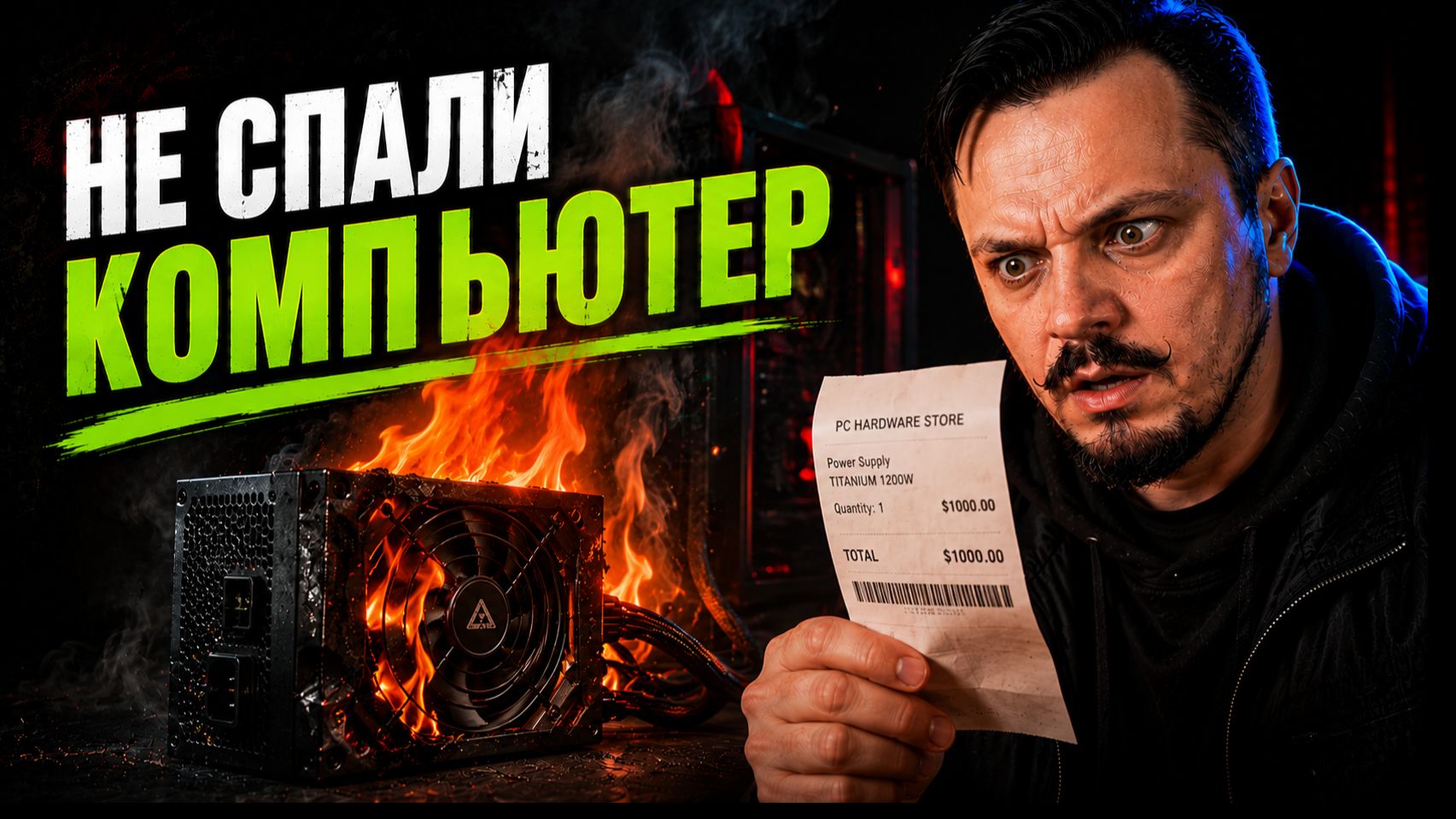 Почему сгорает ПК? Правда о блоках питания ⚠️ #пк #ремонтпк