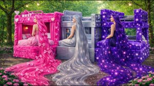 Испытание длинных и коротких волос# веселая девушка сегодня борется 😂💇♀️