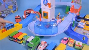 Tayo the little bus Poli Track play Set toy 꼬
마버스 타요 트랙놀이