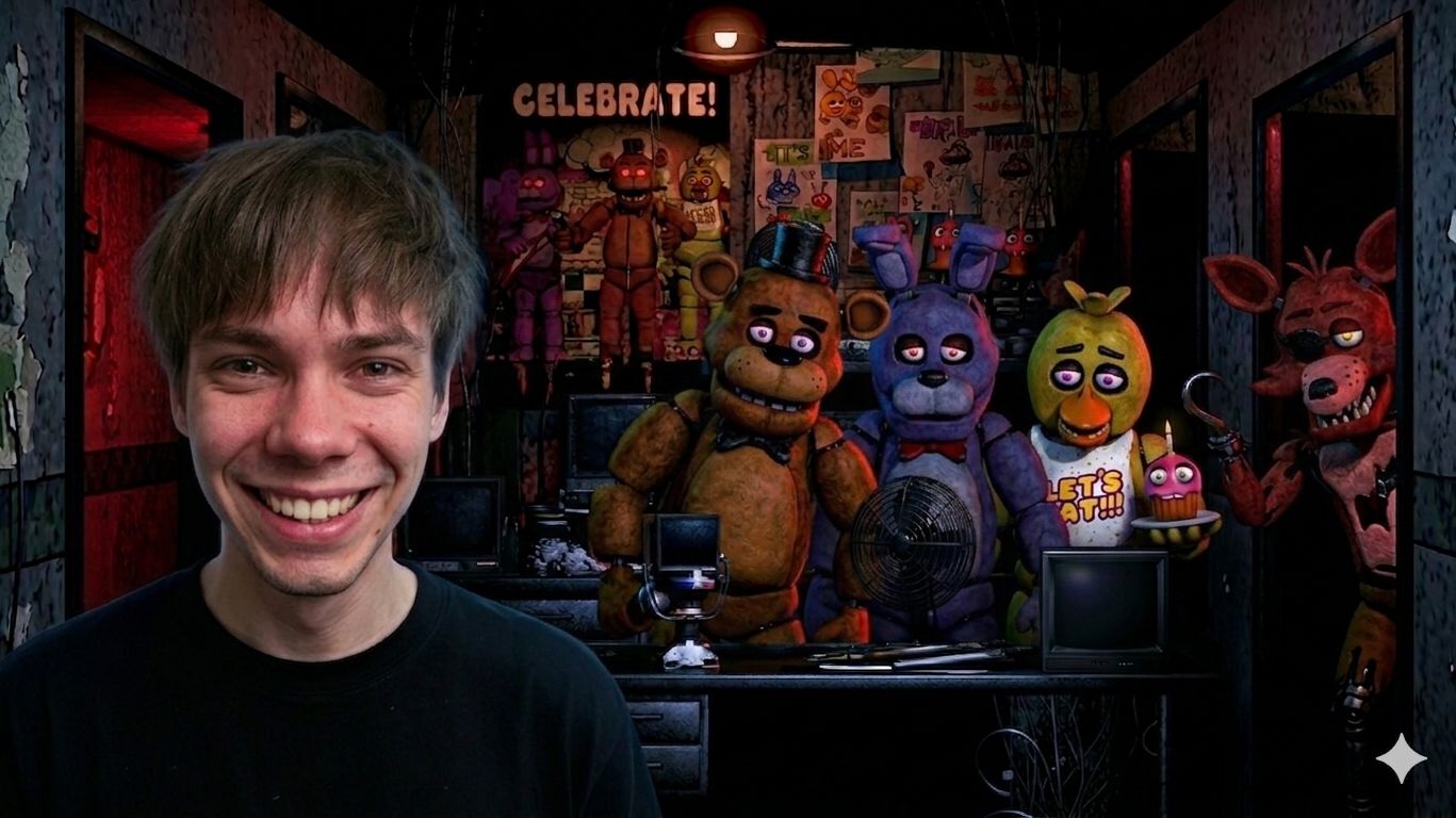 Я сделал это! Прошёл пятую ночь! ФИНАЛ! Прохождение FNaF 1 Pt. 8