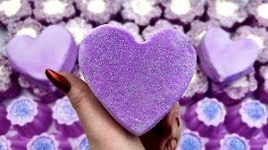 ASMR хруст соды 💜 треск глины и лёгкого пластилина 🤤 мыльные шарики с крахмалом 💜