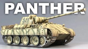 Немецкий танк Pz.Kpfw. V Panther 1:35 | Сборка и покраска | Звезда