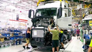 Производство грузовиков Volvo VNL и VNR  | Полная экскурсия по заводу New River Valley Plant, США