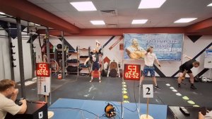«Богатырские забавы» Рывок в/к 78 кг. Сафонов Алексей - 32 кг. (101 подъем)