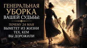 Генеральная уборка вашей судьбы. 24 мая выметет из жизни тех, кем дорожили.