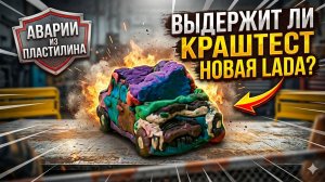 Краштест второй лады из пластилина