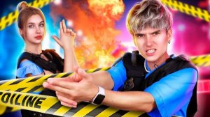 👮♂️ МЫ СТАЛИ КОПАМИ НА 24 ЧАСА?! 💍 В финале расследования КРАШ сделал мне предложение!