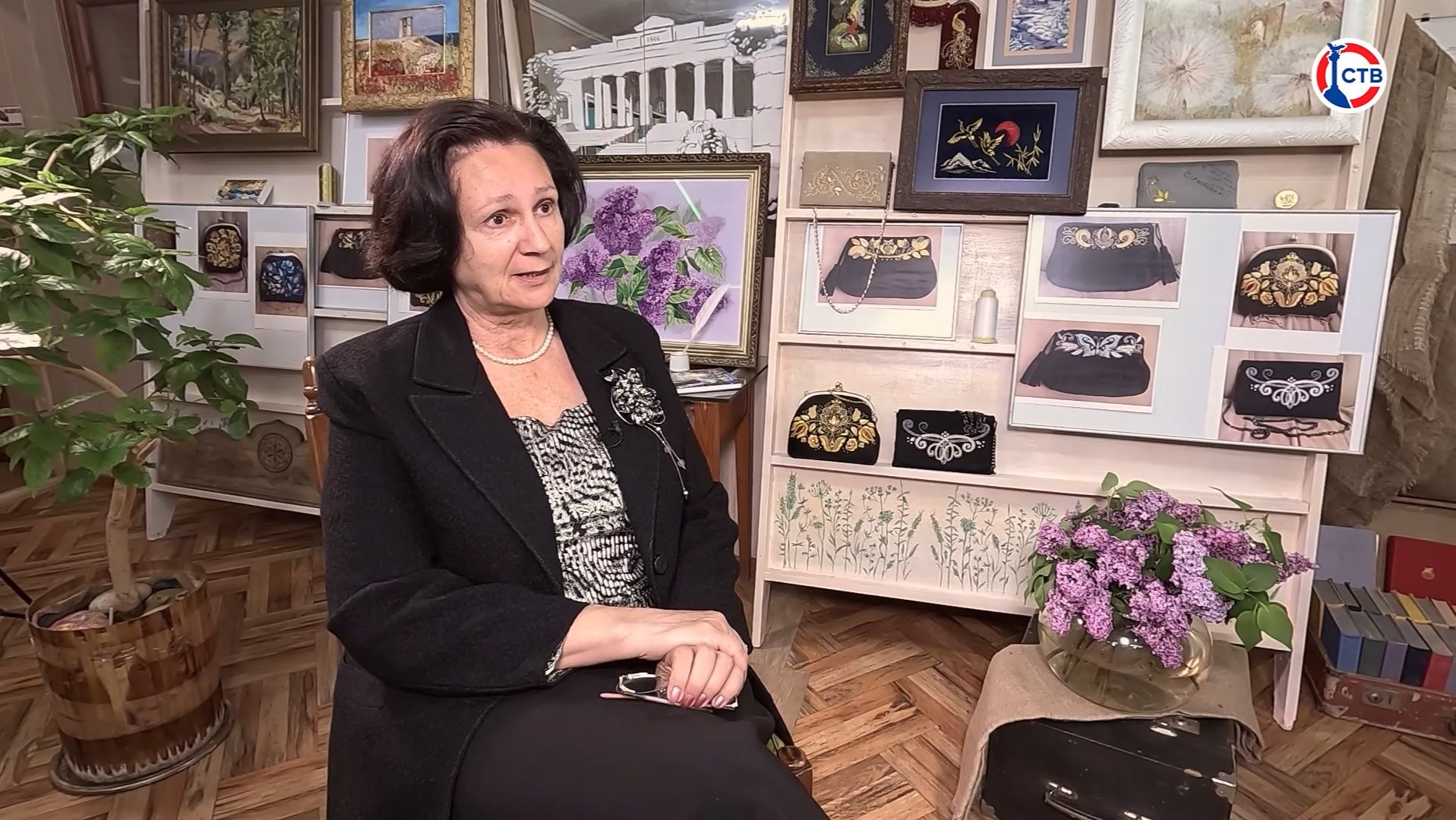 Татьяна Паврос о творческом пути и процессе создания своих картин (Культурная среда. 22 мая 2026)