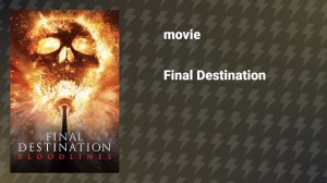 Final Destination (film, 2000)