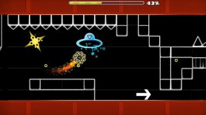 Я прошёл The Nightrame с 16 попытки Geometry Dash
