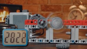 Test 8000 RPM at Lego Minifigure  - Lego Technic Experiment #lego #moc #experiment