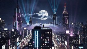 Dark Synthwave Mix Vol.6 🌑 1 Hour Moonlit Cyberpunk BGM ｜ Neon Horizon